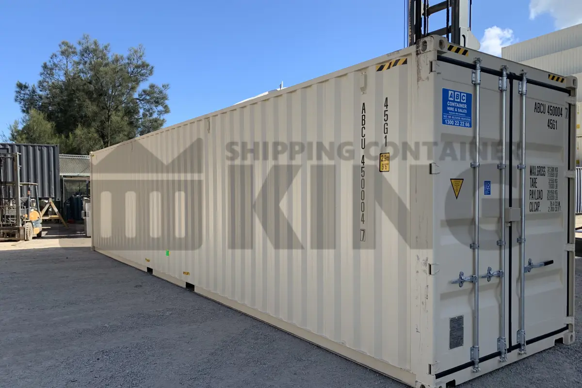 40' High Cube Shipping Container