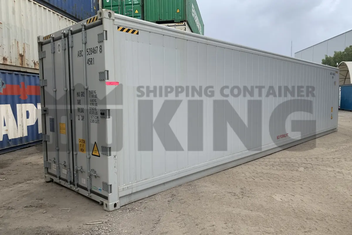 40' High Cube Refrigerated "Reefer" Shipping Container (Operational)