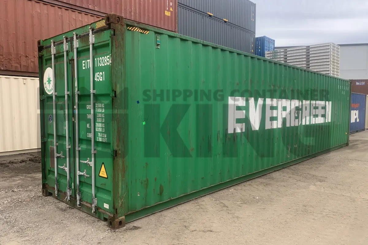 40' High Cube Shipping Container