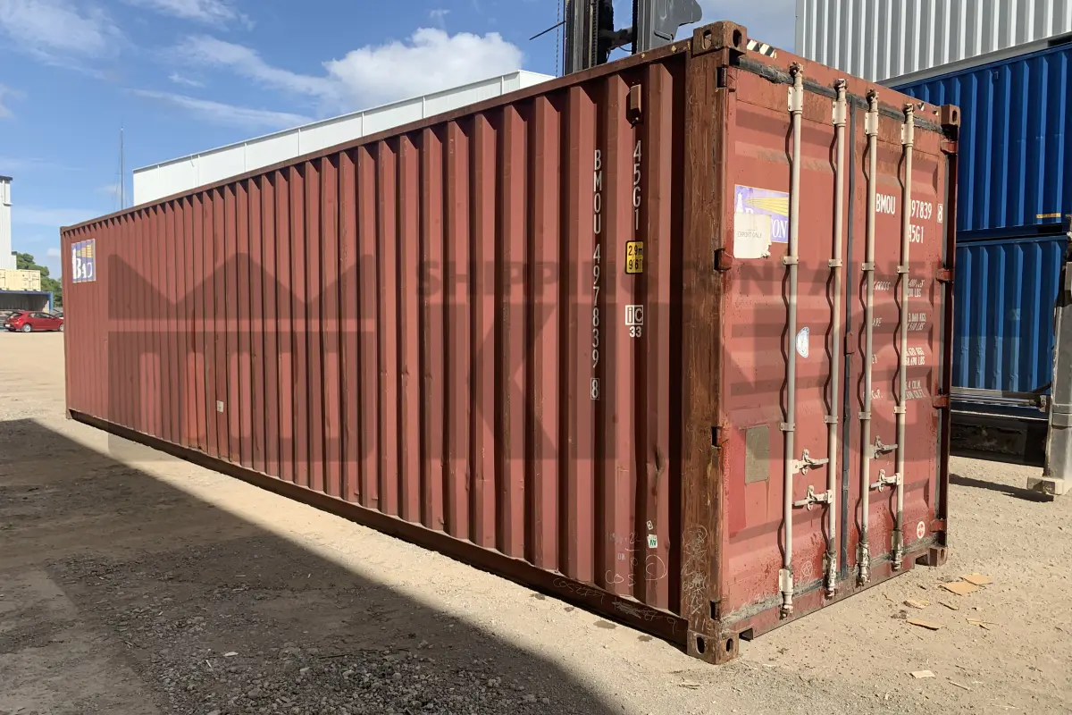 40' High Cube Shipping Container