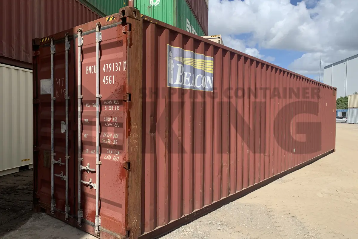40' High Cube Shipping Container