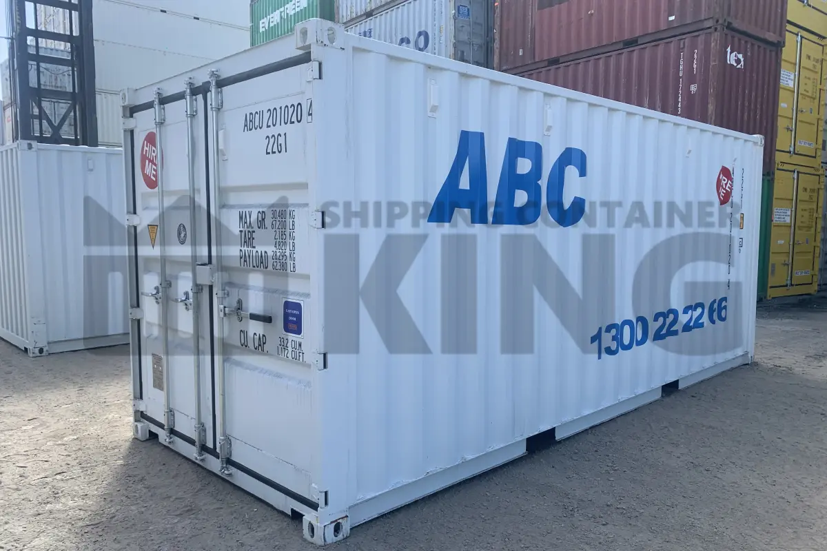 20' Standard Height Shipping Container