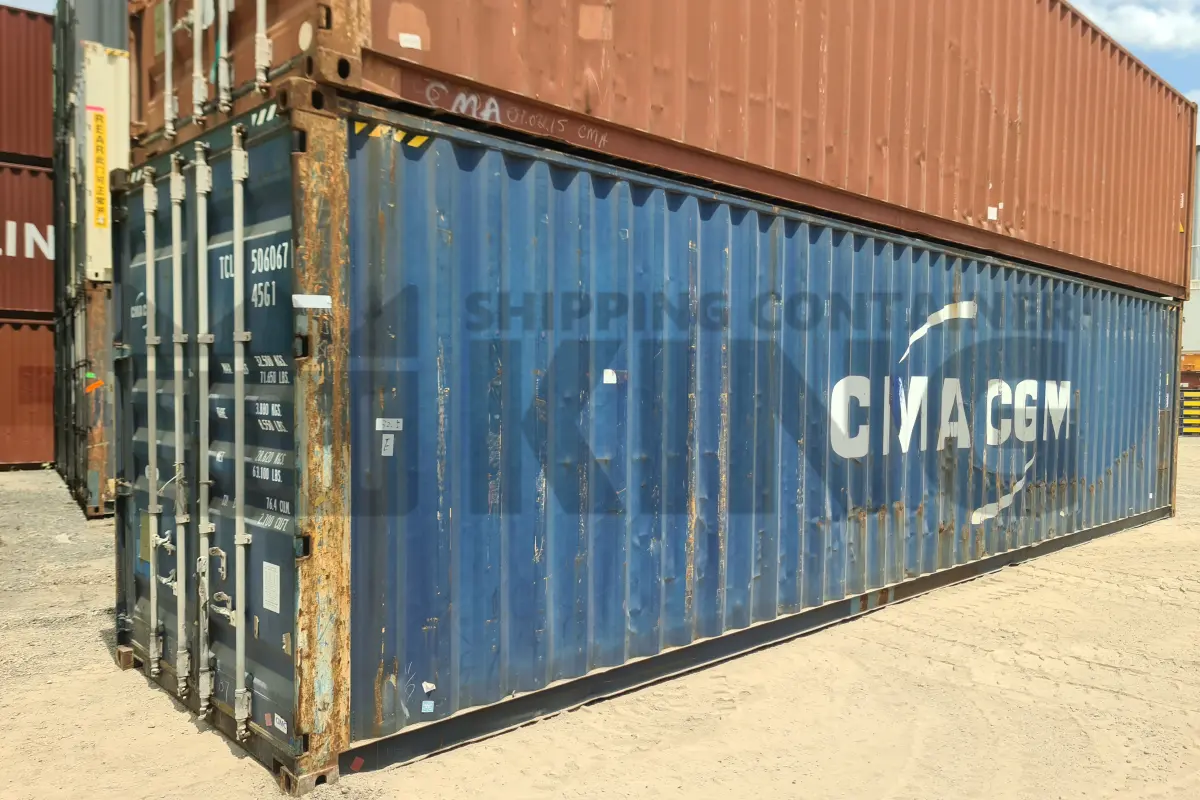 40' High Cube Shipping Container