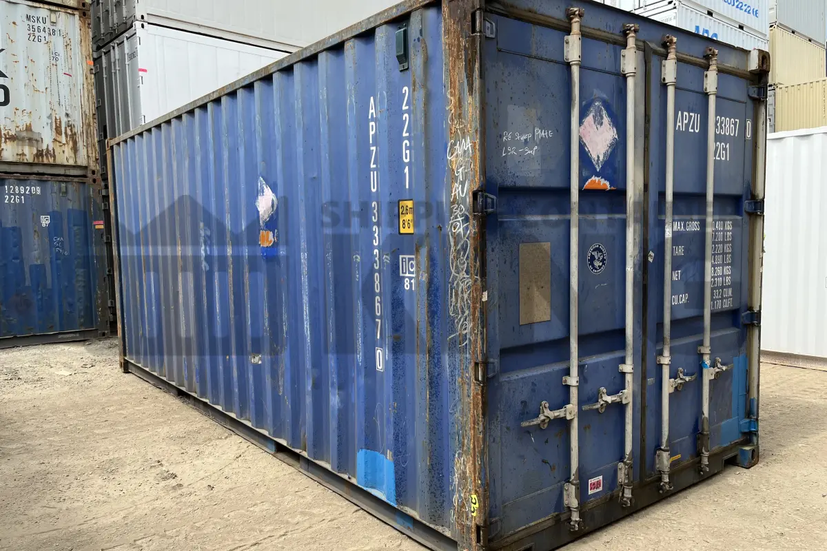 20' Standard Height Shipping Container