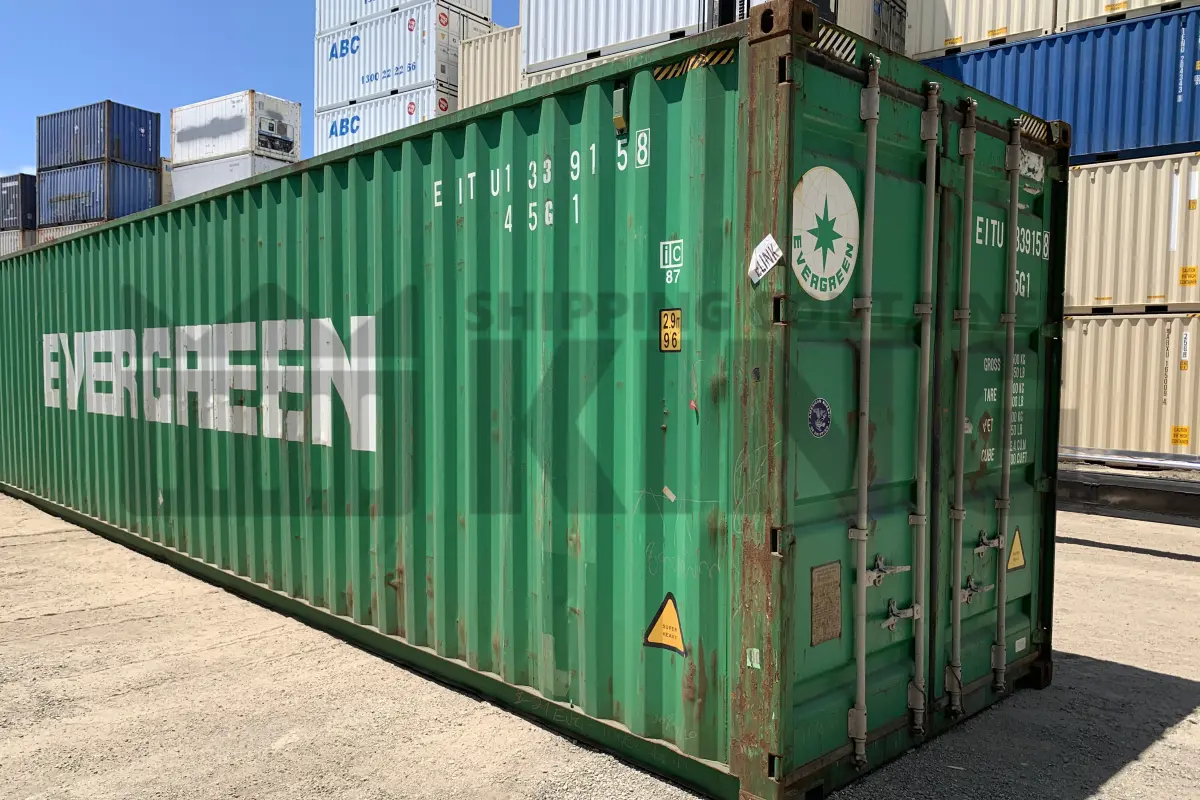 40' High Cube Shipping Container