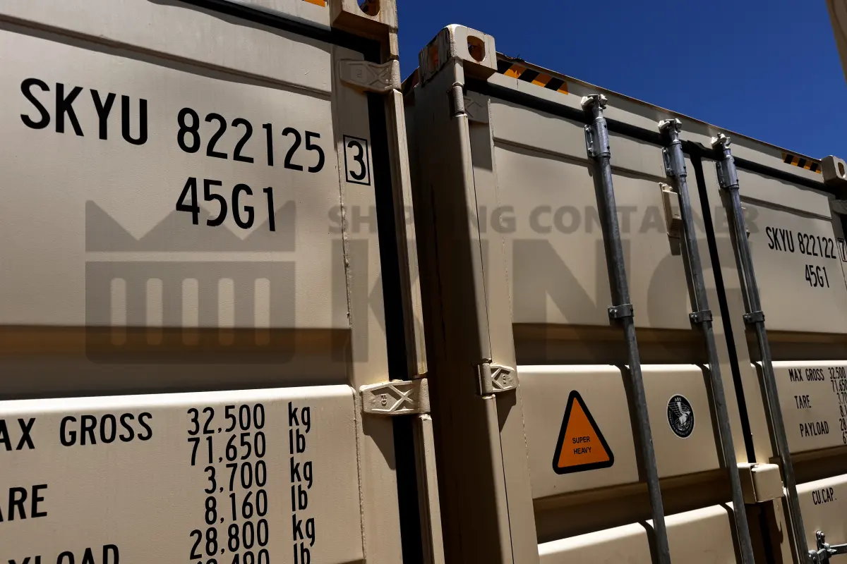 40' High Cube Shipping Container