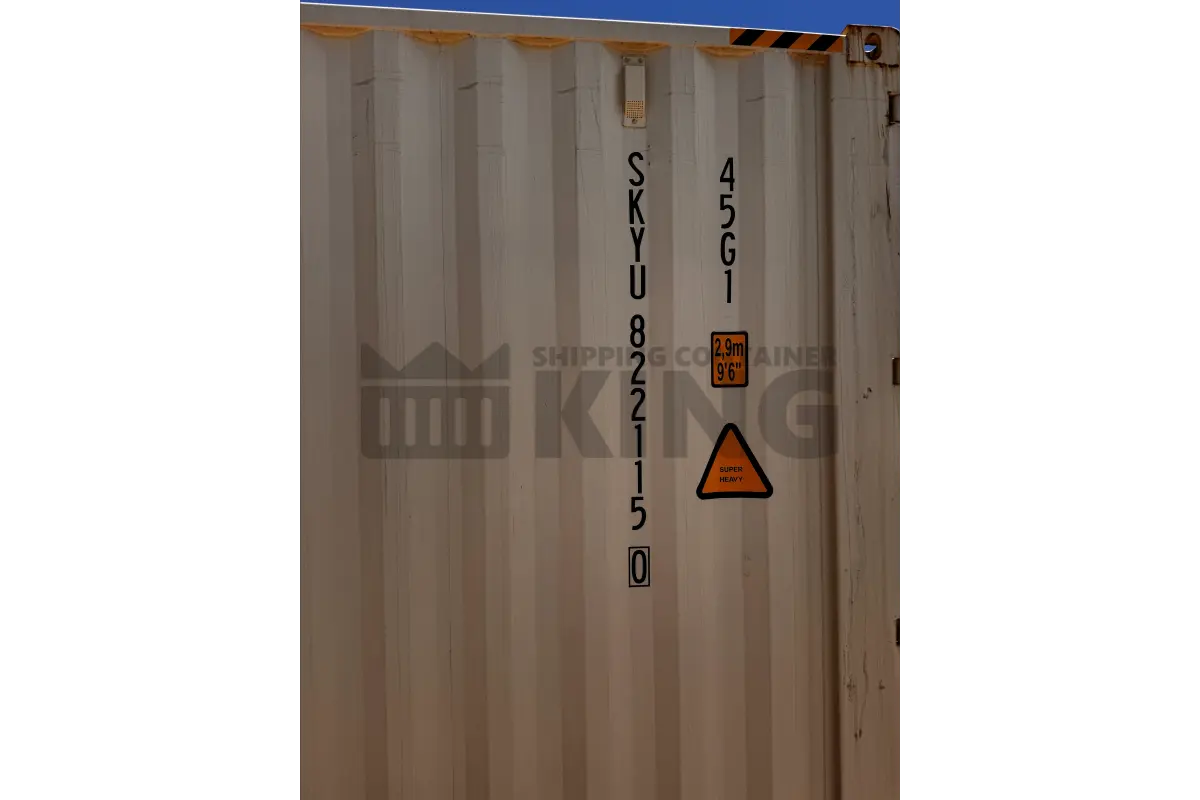 40' High Cube Shipping Container