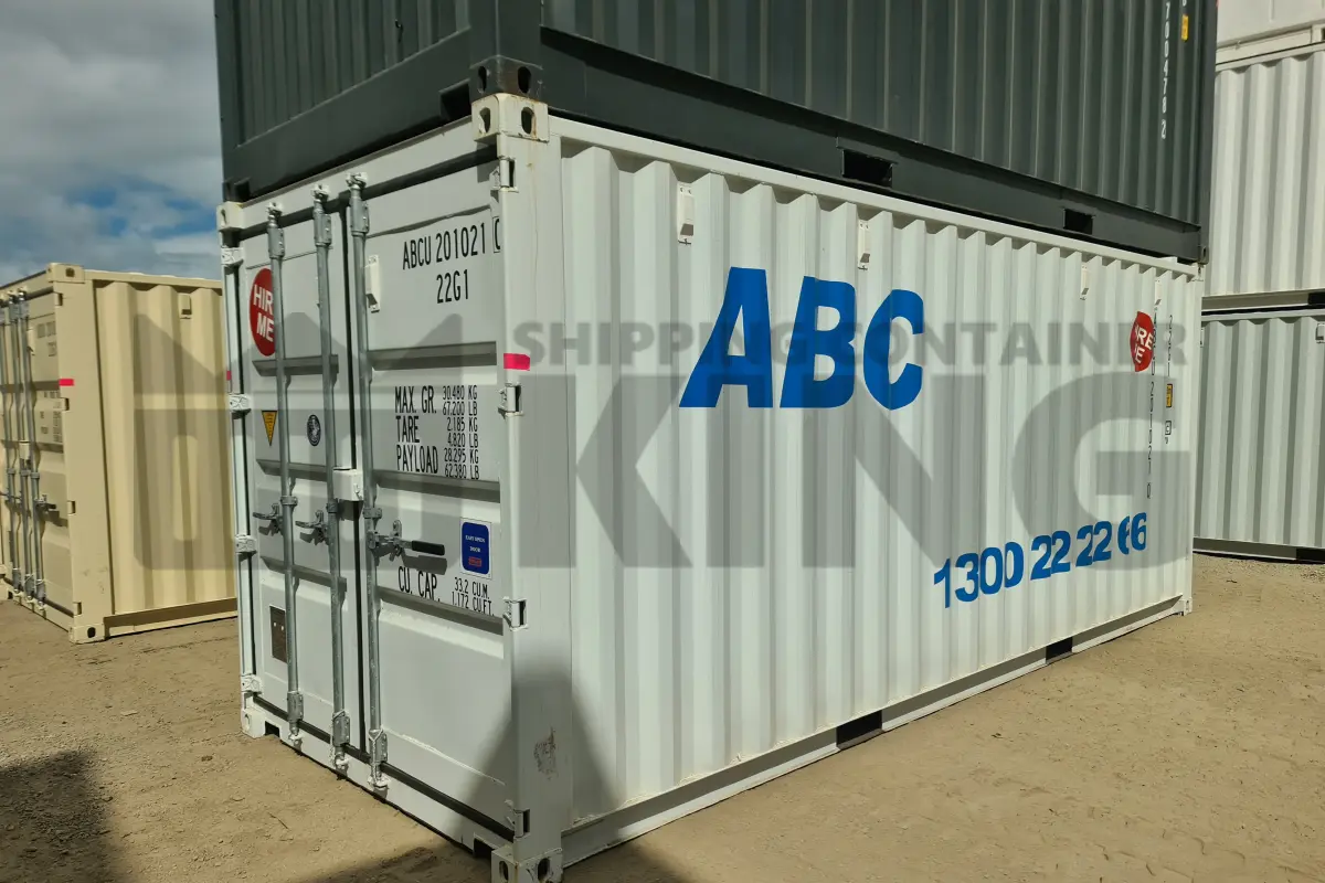 20' Standard Height Shipping Container