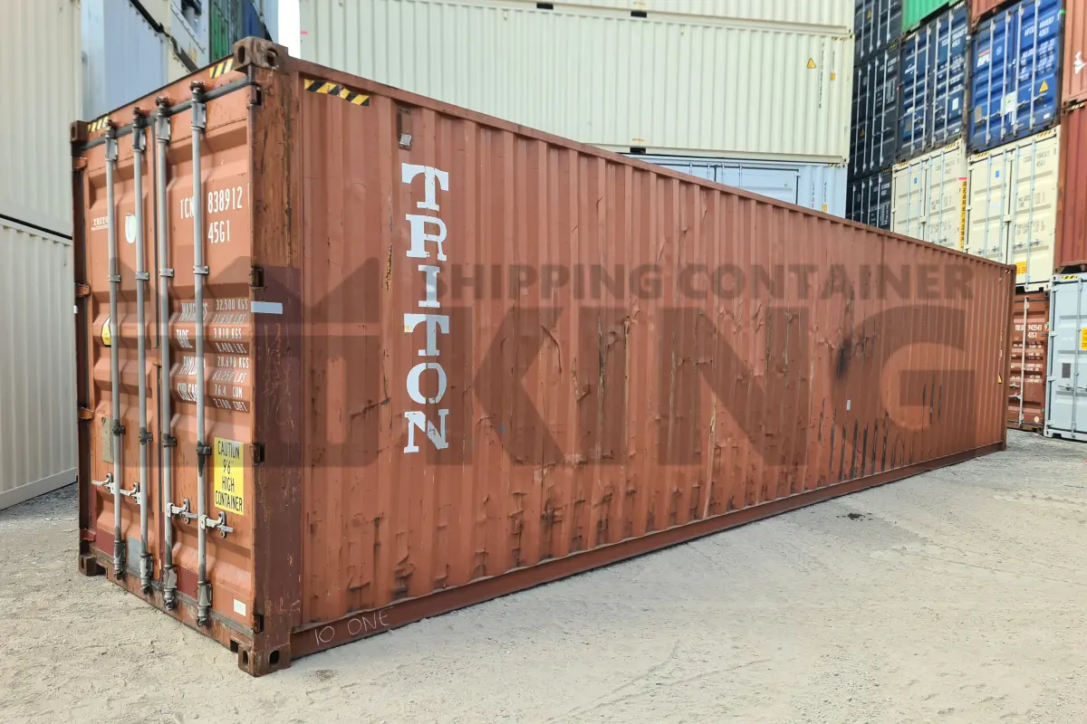 40' High Cube Shipping Container