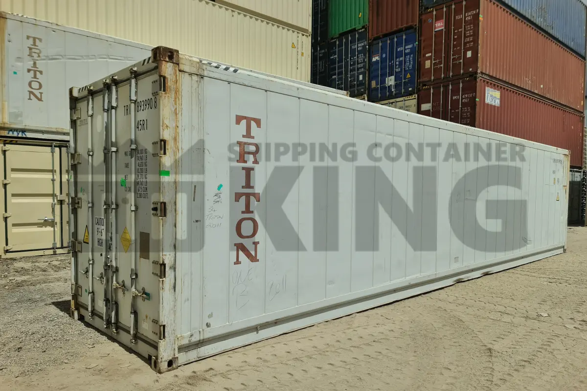 40' High Cube Refrigerated "Reefer" Shipping Container (Operational)