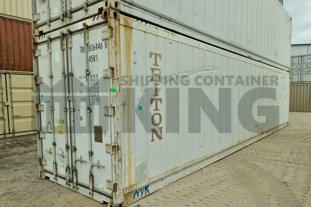 40' High Cube Refrigerated "Reefer" Shipping Container (Operational)
