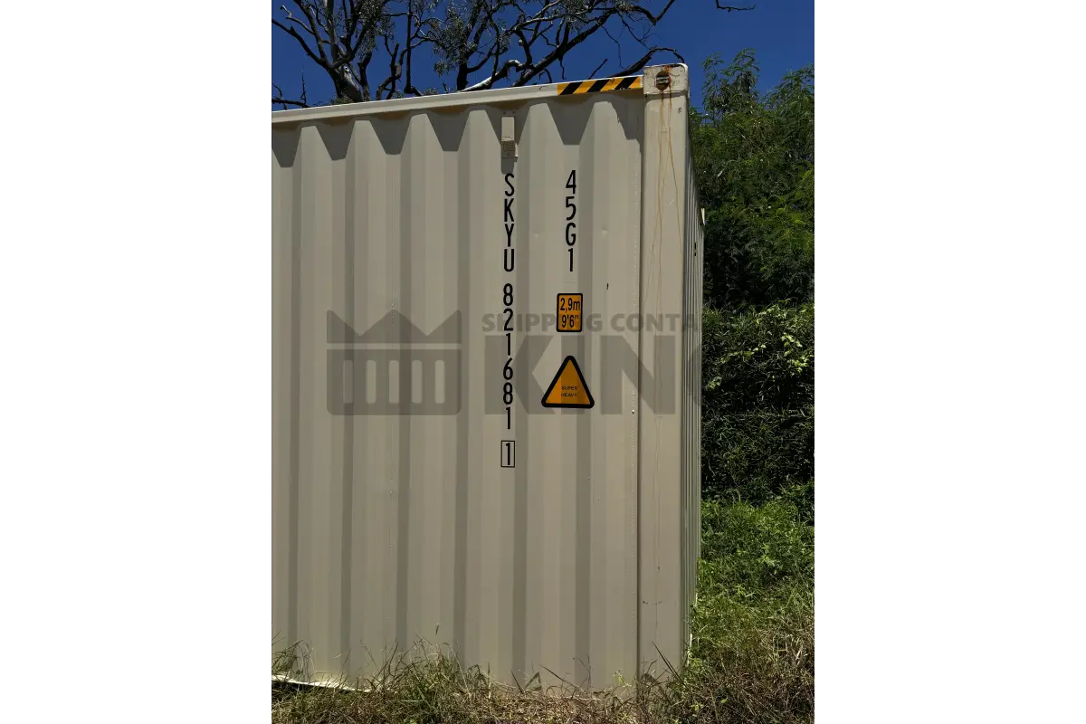 40' High Cube Shipping Container