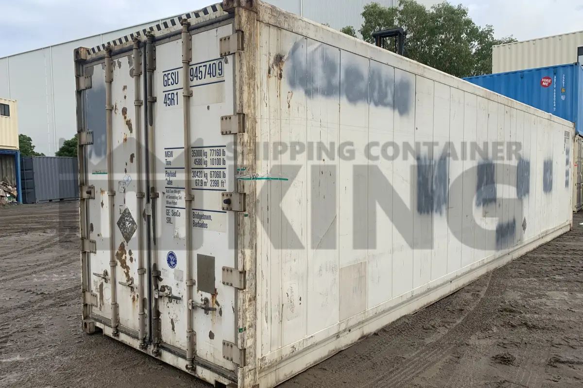 40' High Cube Refrigerated "Reefer" Shipping Container (Non-Operational)