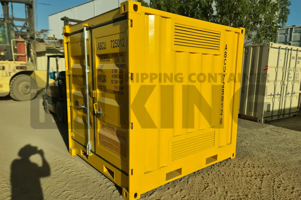 8' Dangerous Goods Shipping Container (4 Corner Post)