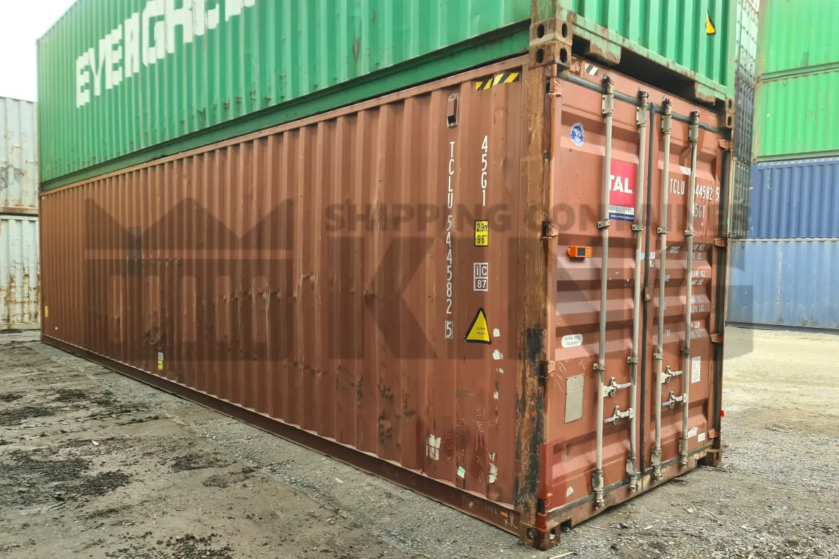 40' High Cube Shipping Container