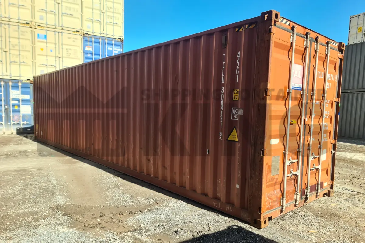 40' High Cube Shipping Container
