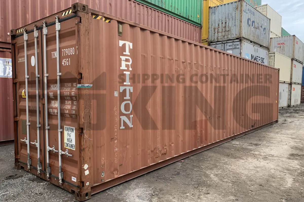 40' High Cube Shipping Container