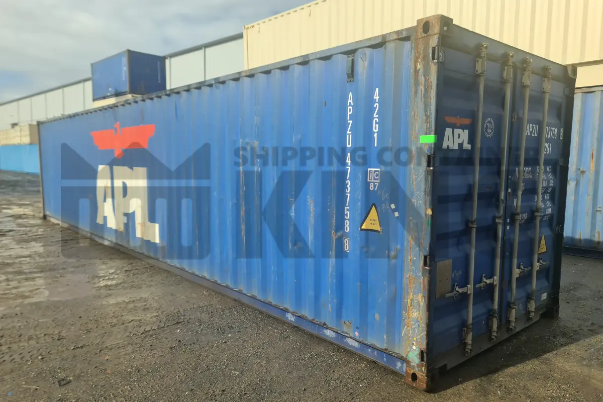 40' Standard Height Shipping Container