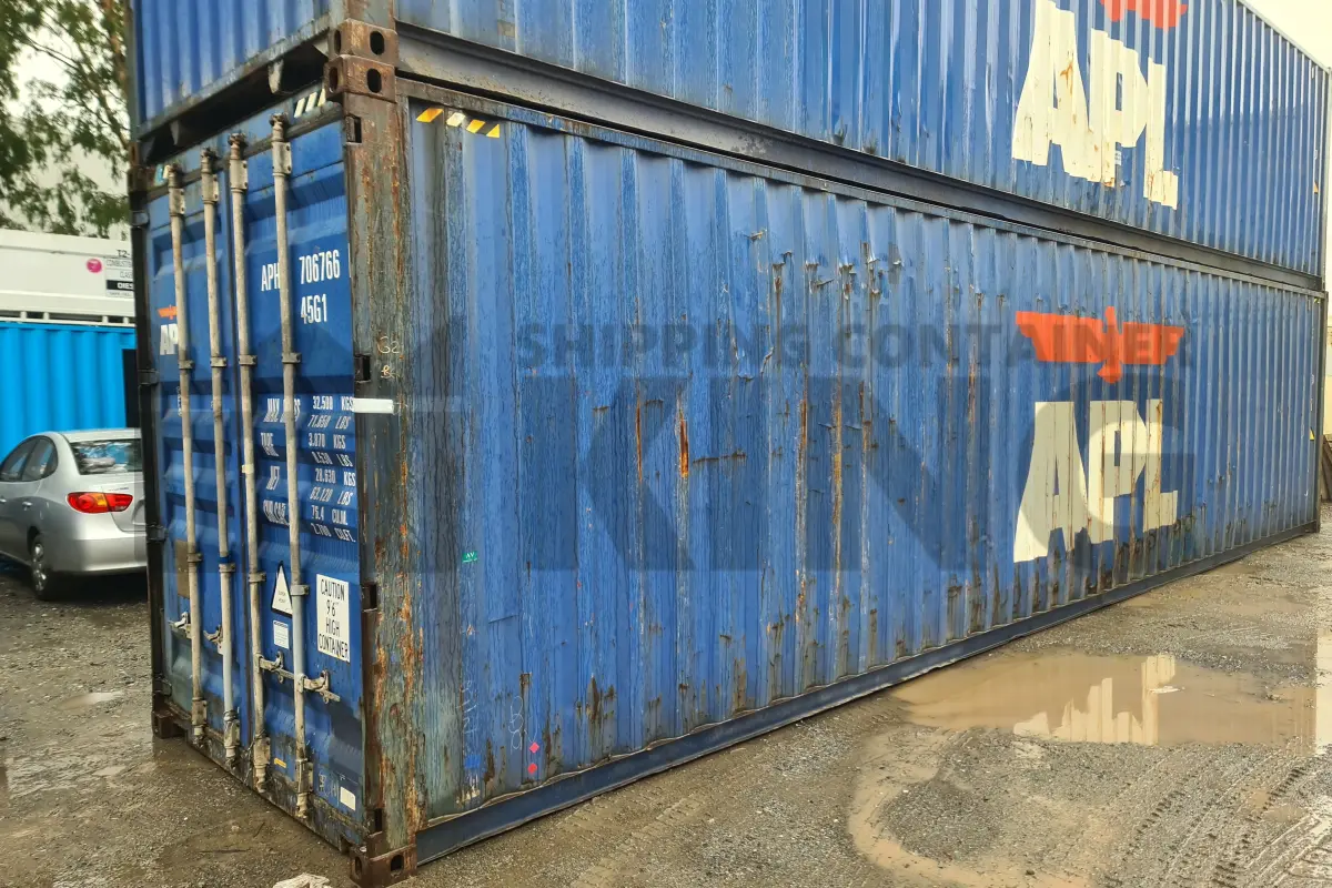 40' High Cube Shipping Container