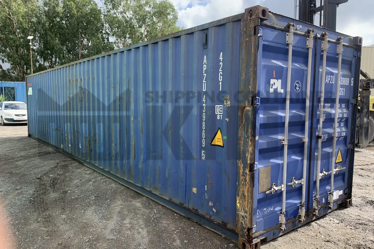 40' Standard Height Shipping Container