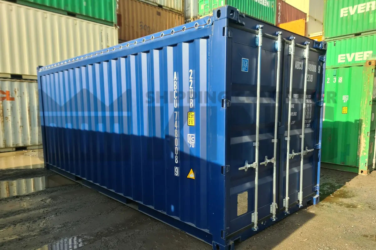 20' Standard Height Open Top (Tarp and Bows - steel floor)
