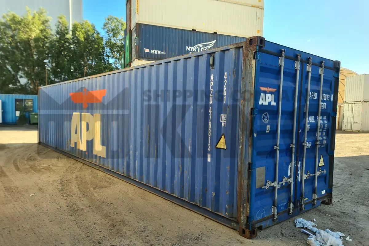 40' Standard Height Shipping Container