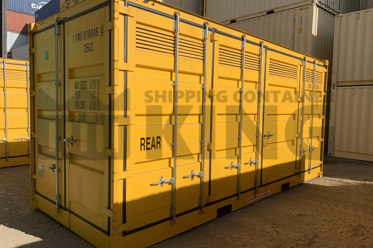 20' High Cube Side Opening Dangerous Goods Shipping Container