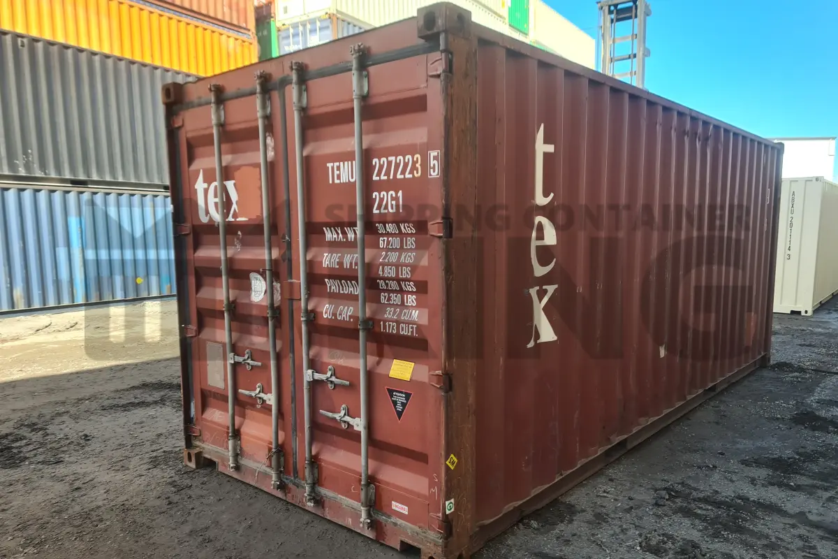 20' Standard Height Shipping Container