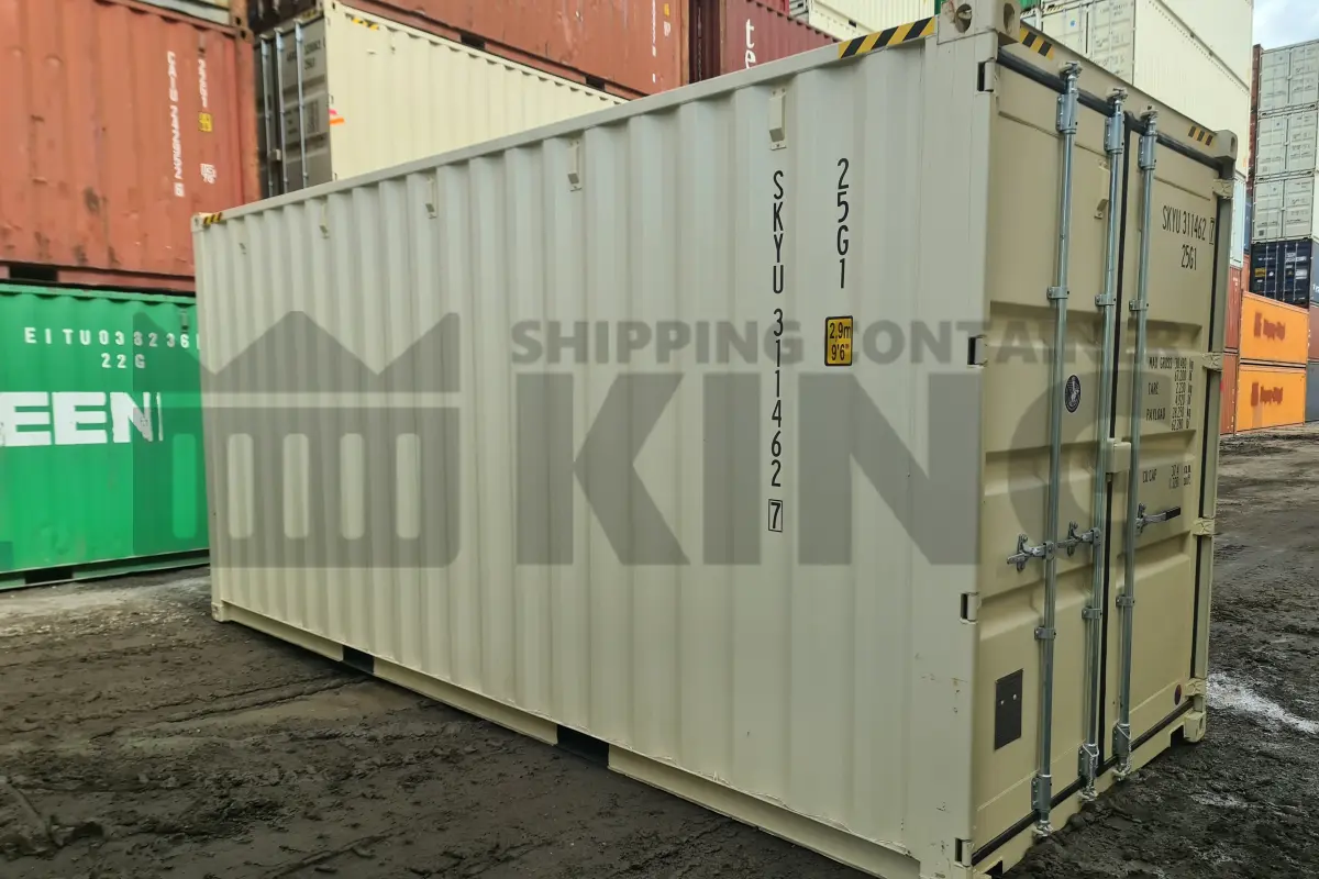 20' High Cube Shipping Container