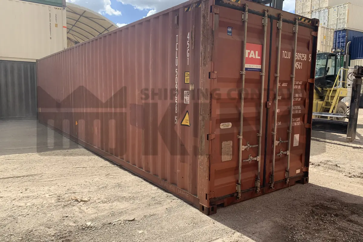 40' High Cube Shipping Container