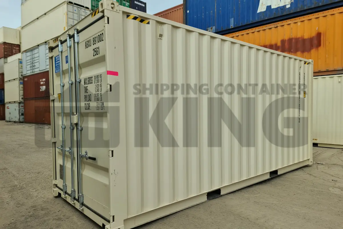 20' High Cube Shipping Container (Steel Floor)