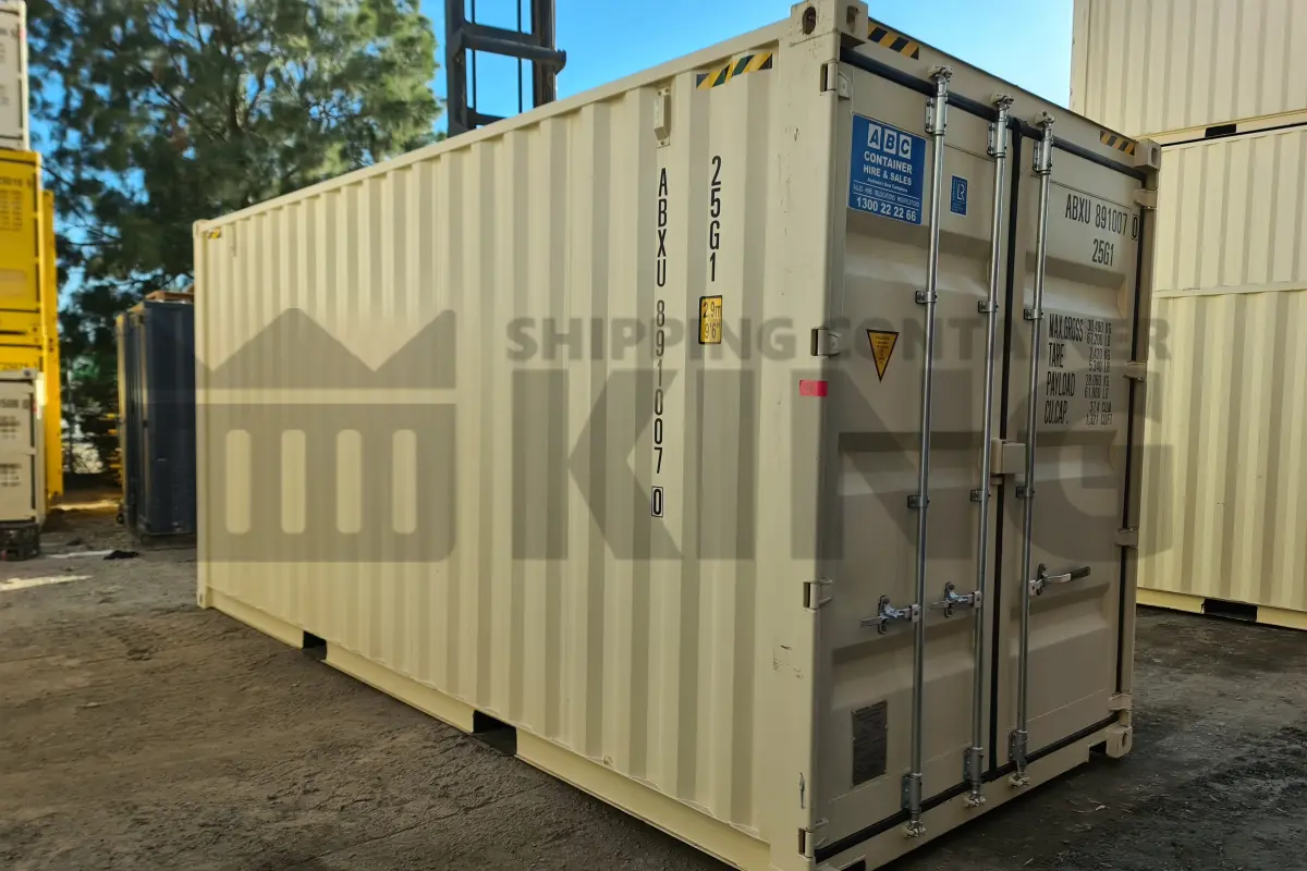 20' High Cube Shipping Container (Steel Floor)
