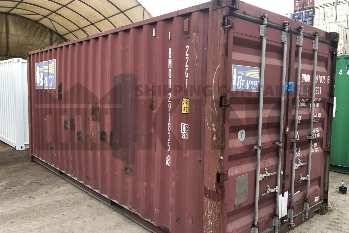 20' Standard Height Shipping Container