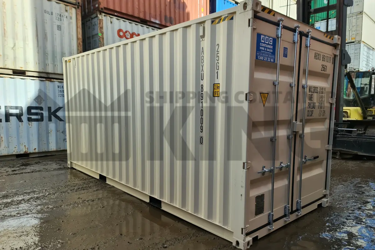 20' High Cube Shipping Container (Steel Floor)
