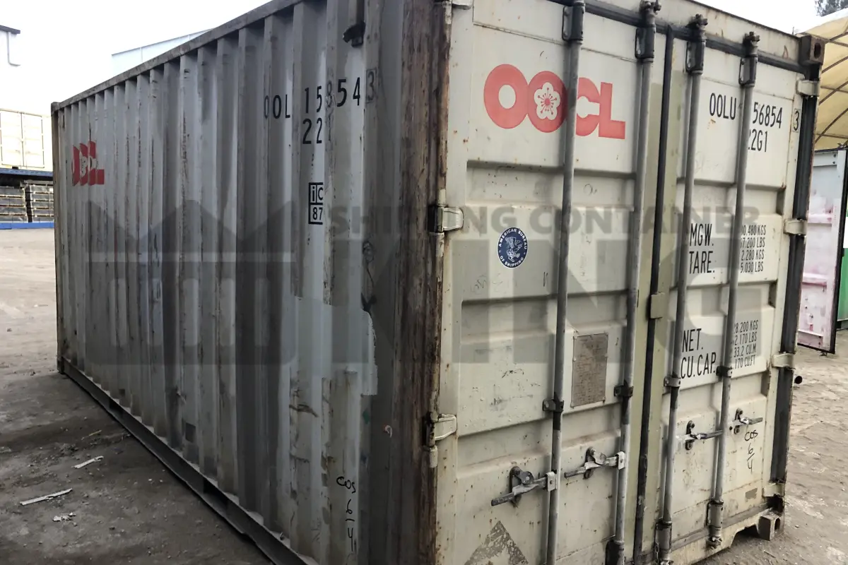 20' Standard Height Shipping Container