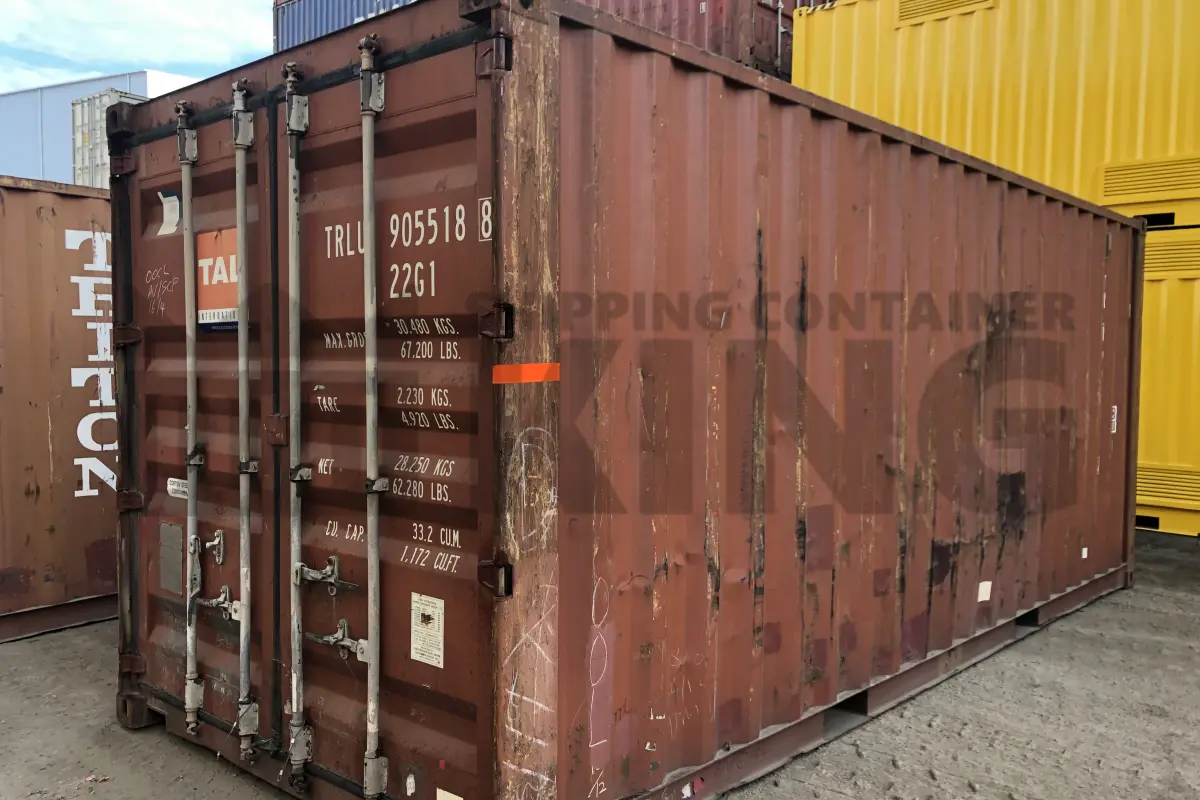 20' Standard Height Shipping Container