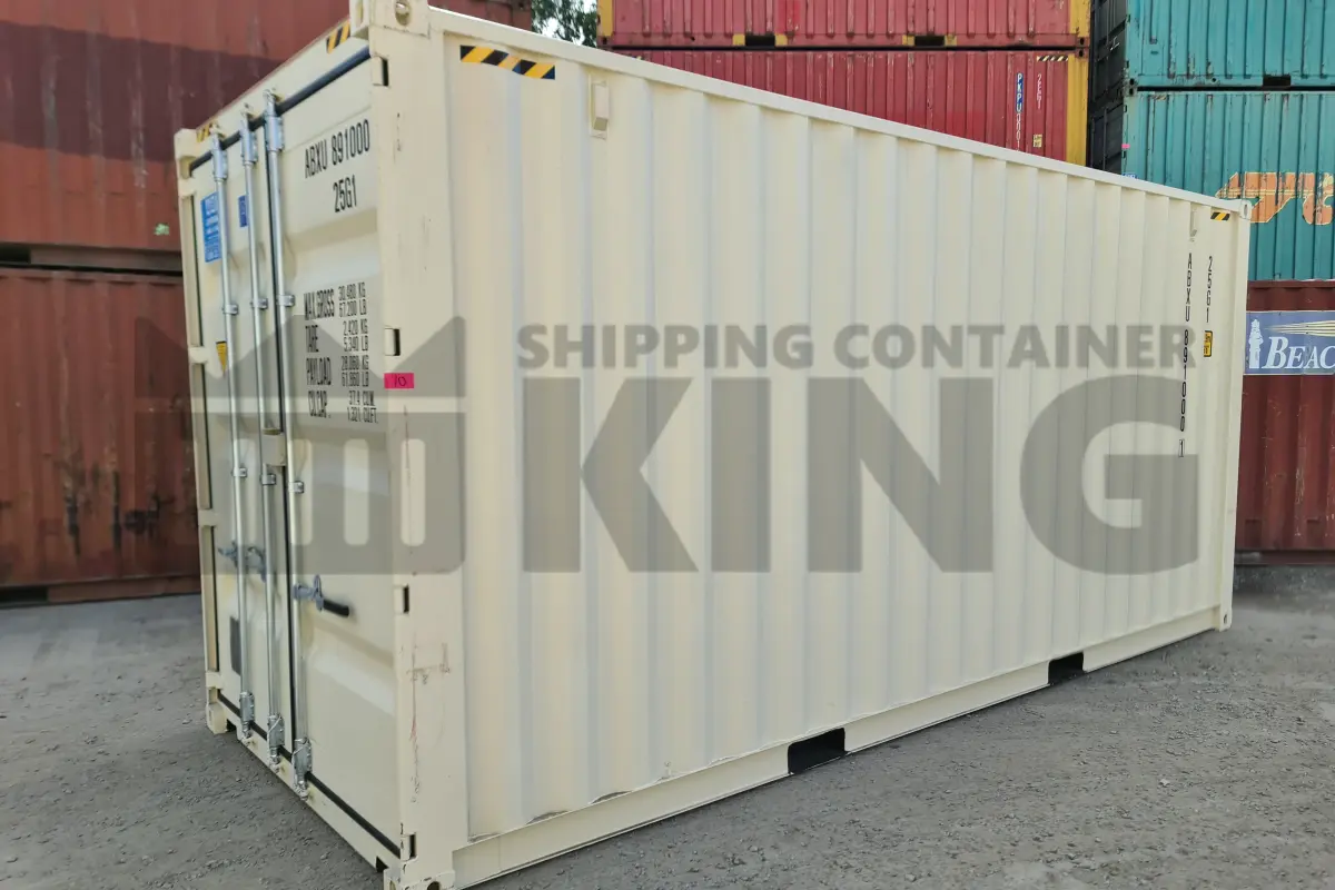 20' High Cube Shipping Container (Steel Floor)