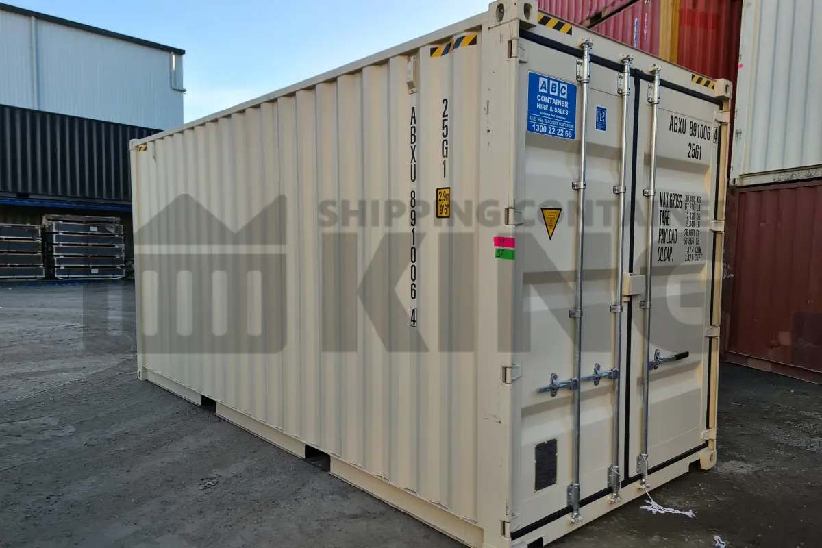 20' High Cube Shipping Container (Steel Floor)