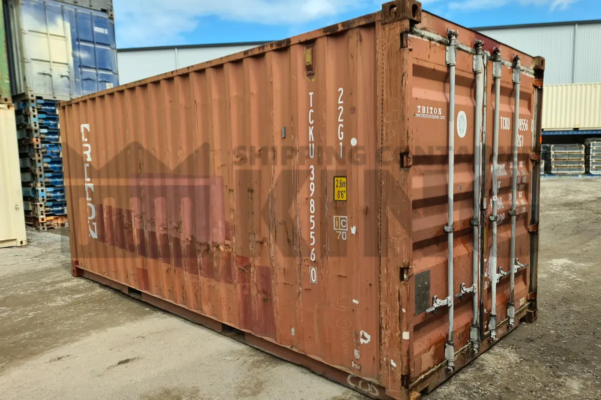 20' Standard Height Shipping Container