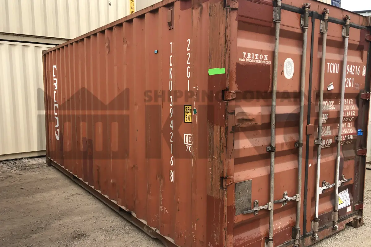 20' Standard Height Shipping Container