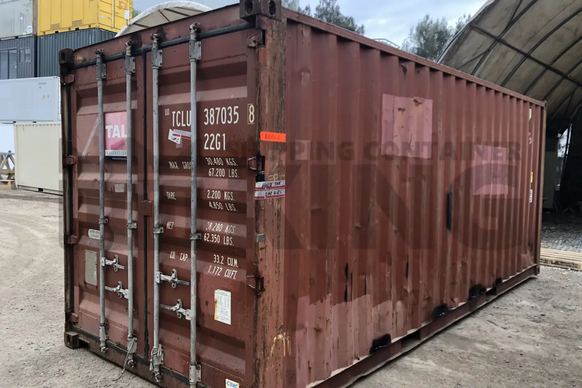 20' Standard Height Shipping Container