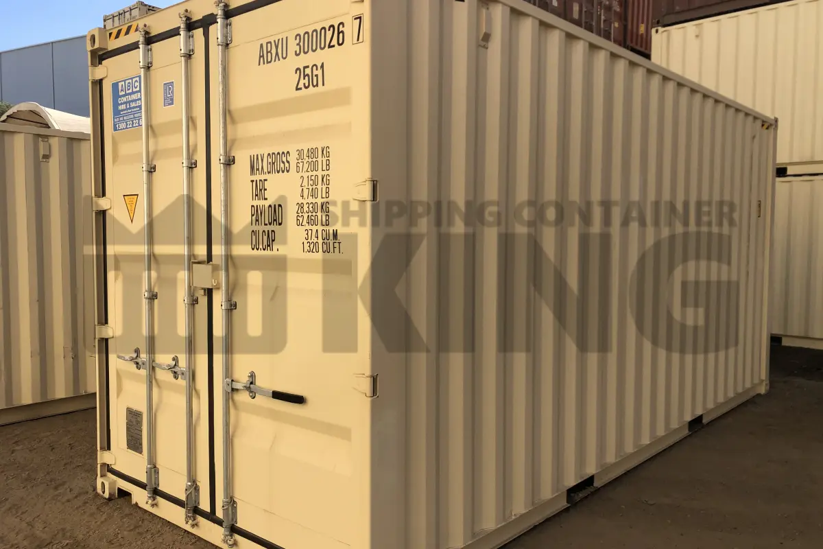 20' High Cube Shipping Container