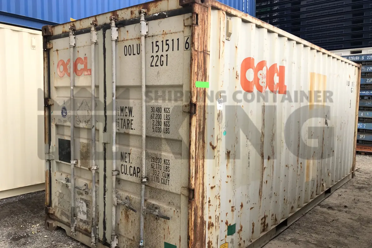 20' Standard Height Shipping Container