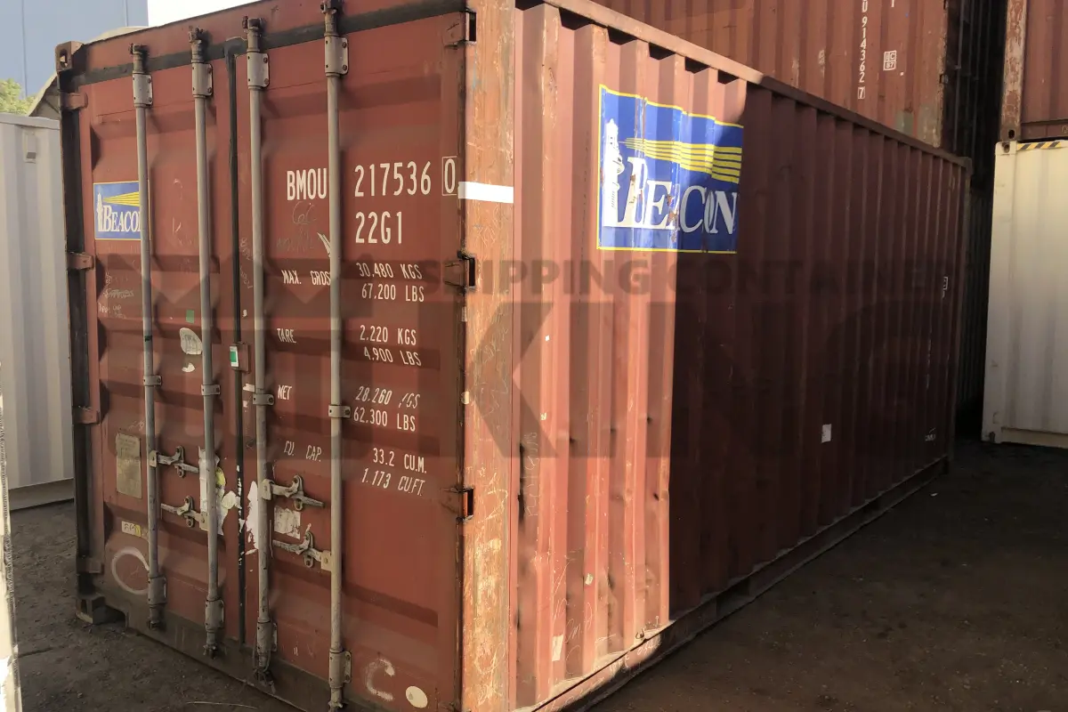 20' Standard Height Shipping Container