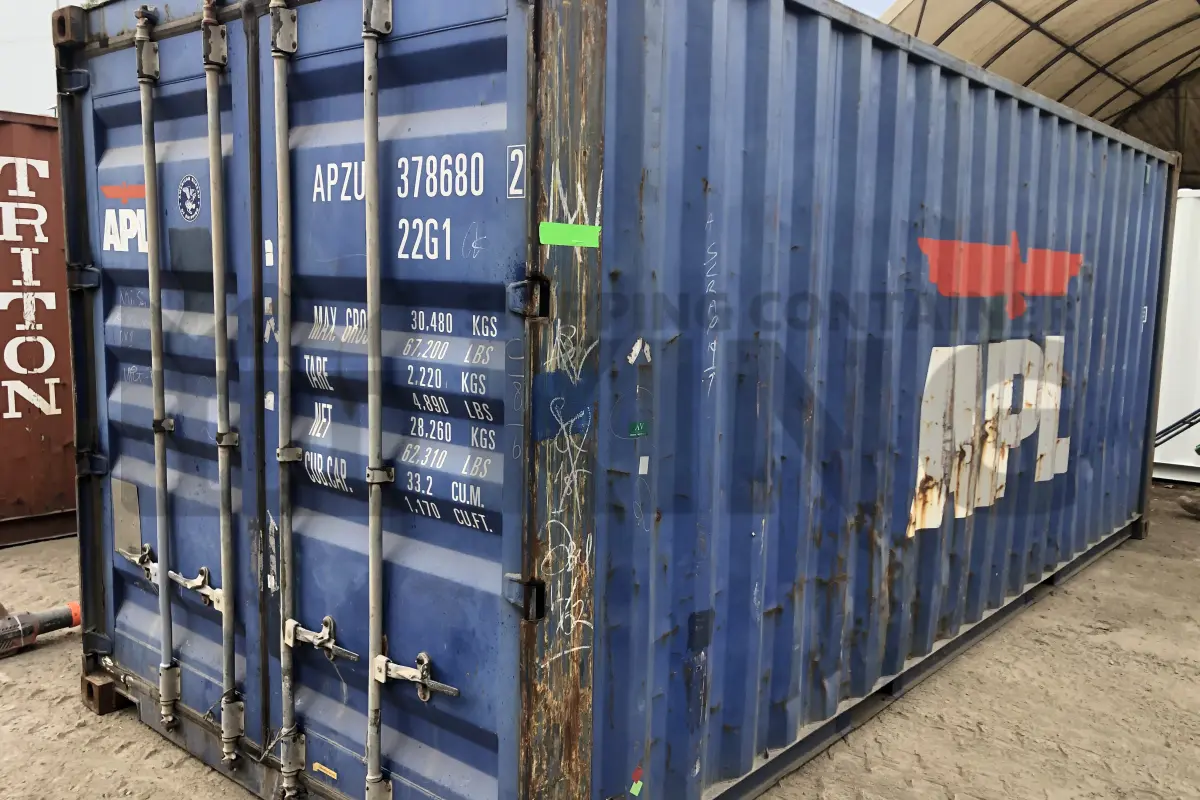 20' Standard Height Shipping Container