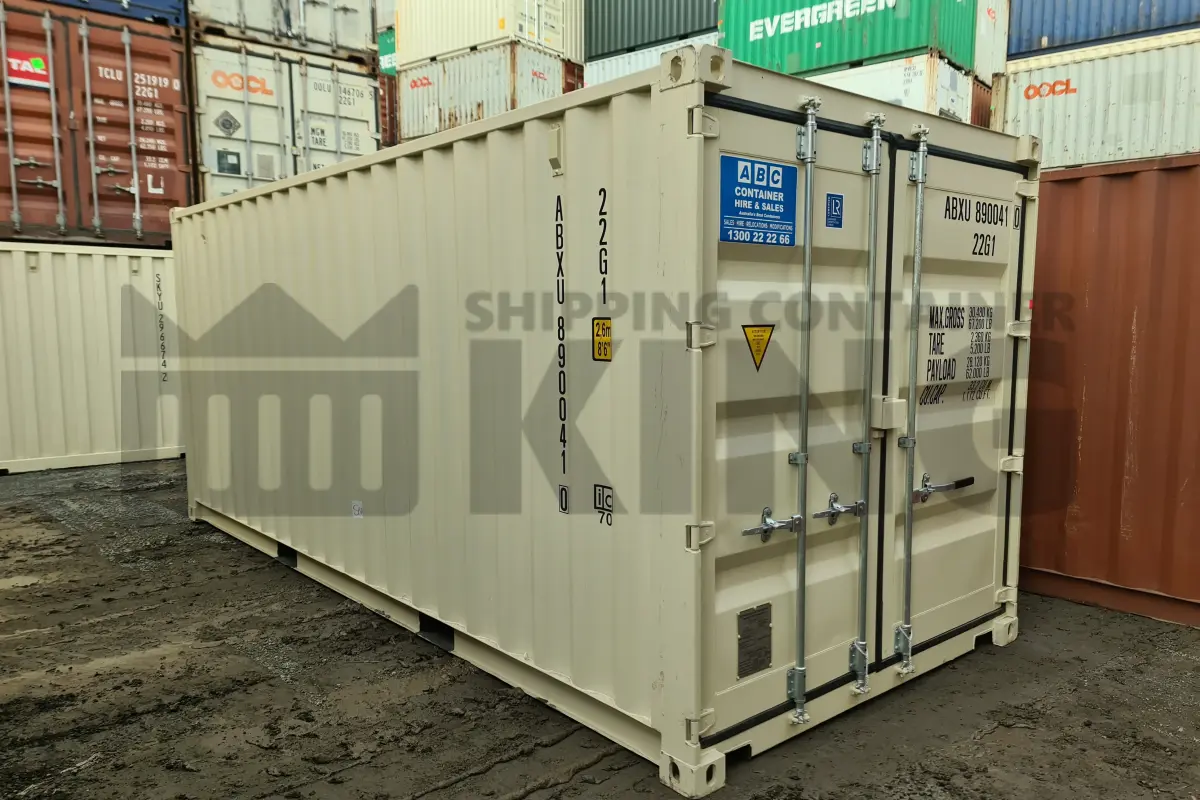 20' Standard Height Steel Container (Steel Floor, Doors One End)