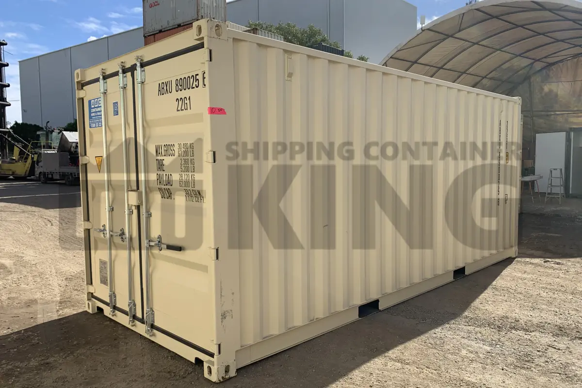 20' Standard Height Steel Container (Steel Floor, Doors One End)