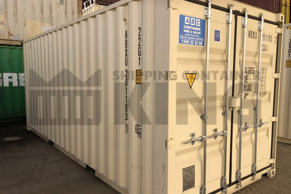 20' Standard Height Shipping Container