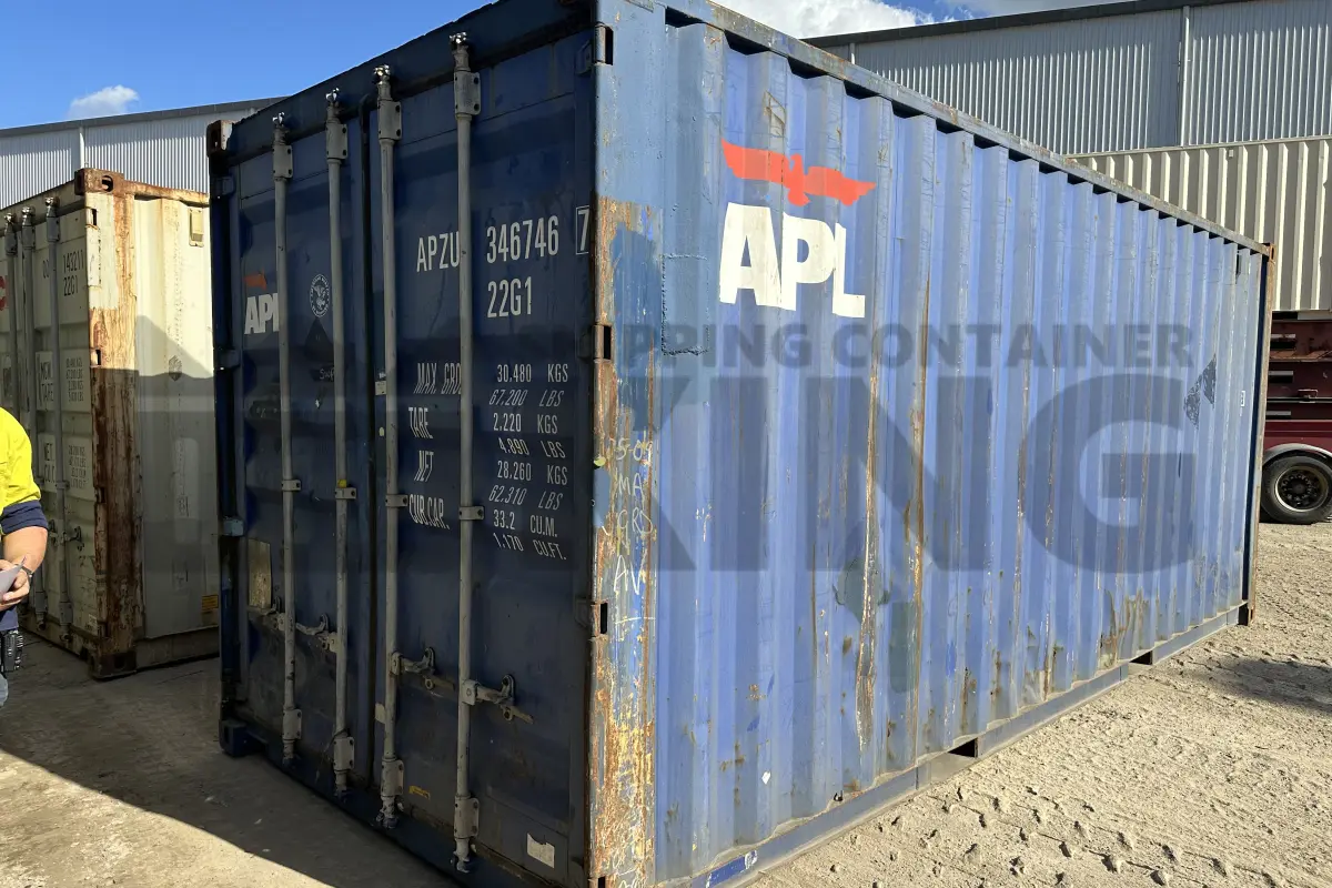 20' Standard Height Shipping Container