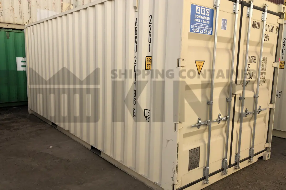 20' Standard Height Shipping Container
